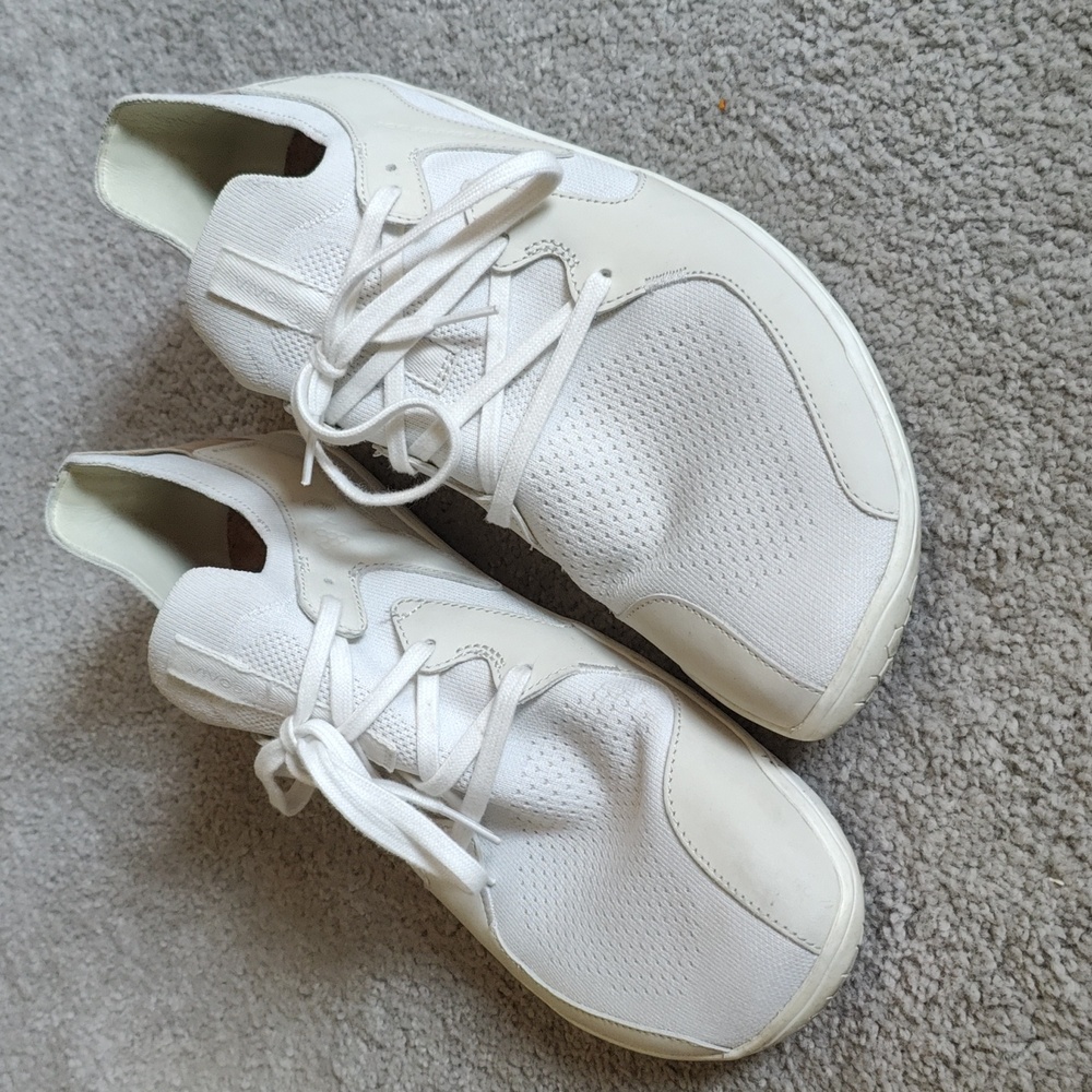 Vivo Barefoot White Athletic Shoes